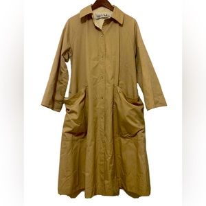 Bonnie Cashin  Vintage Swing Trench Coat with HUGE Pockets